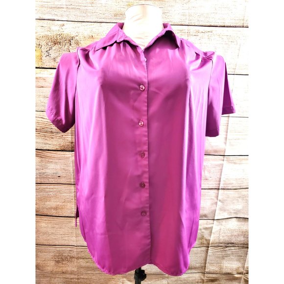 Only Necessities Tops Only Necessities Button Up Tunic Top Poshmark